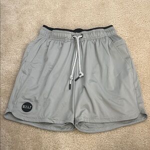 BYLT Basics Light Gray Athletic Shorts